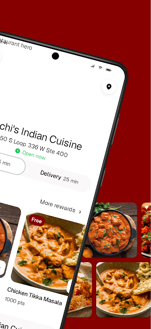 RUCHI'S INDIAN CUISINE Screenshot 1