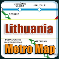 Lithuania Metro Map Offline