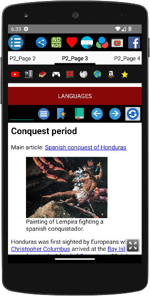 History of Honduras Screenshot 3