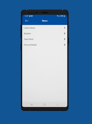 TRFT Staff App Screenshot 1