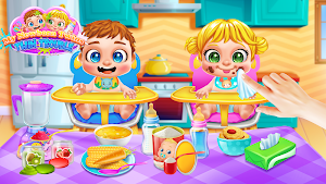 My Newborn Baby Twins - Newborn Baby Care Games Screenshot 3