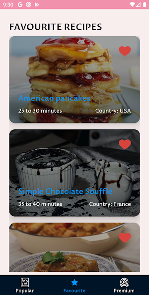 Simple Recipes Cooking Screenshot 2