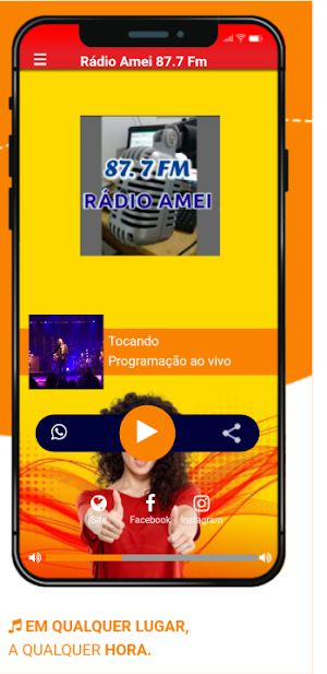 Rádio Amei 87.7 Fm Screenshot 2