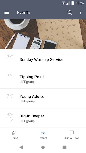 Living Branch Church Screenshot 2
