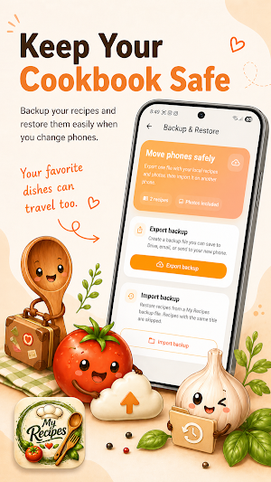 My Recipes Screenshot 1