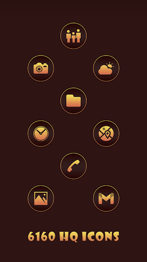 Glorious Maroon Icons Screenshot 3