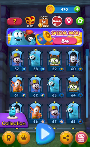 Spookiz Blast : Pop & Blast Puzzle Screenshot 1