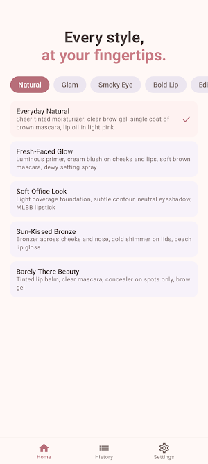 Makeup AI: Virtual Try On Screenshot 2