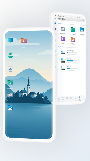 Computer Style File Manager Screenshot 0