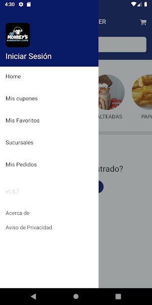 MONKEY BURGUER Screenshot 1