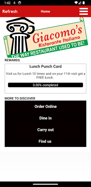 Giacomo’s Ristorante Italiano Screenshot 0