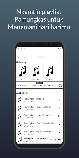 Lagu Lirik Pamungkas Screenshot 1
