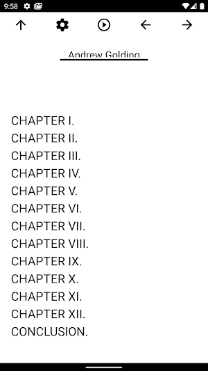 Book, Andrew Golding Screenshot 0