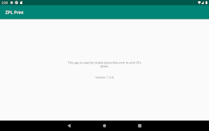 Plex ZPL Print Screenshot 3