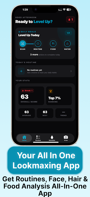 LooksLab - AI glowup coach Screenshot 1