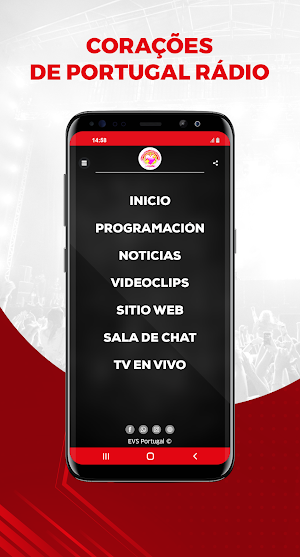 Coracoes de Portugal Radio Screenshot 2