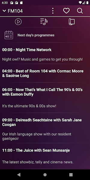 IrishRadioLive - Live radios in one place Screenshot 3