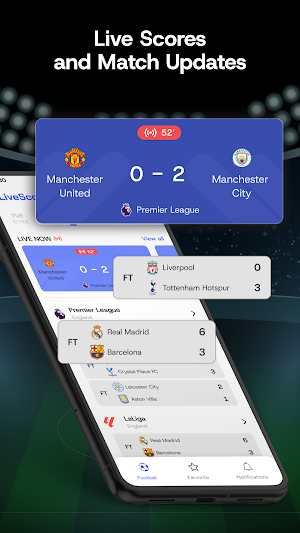 LiveGoal: Football Live Score Screenshot 0