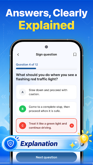 MyDMV: Permit Practice Test Screenshot 2