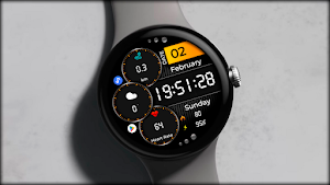 Digital Fnx366 Watch Face Screenshot 0