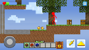 Stickman skyblock craft game Screenshot 2