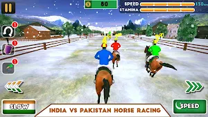 Ind Vs Pak Horse Racing 3D : Derby Race Screenshot 2