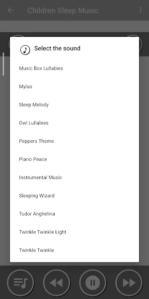 Children Sleeping Music Screenshot 1