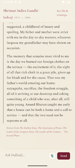 Indira Gandhi Screenshot 2