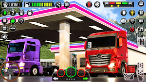 Euro Truck Driving Truck Games Screenshot 2