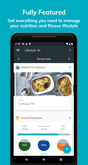 Lifestyle AI - Nutritionist & Healthy Meal Planner Screenshot 2