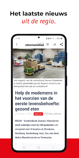 ZeeuwschVlaams Advertentieblad Screenshot 2