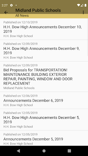 Midland Public Schools Screenshot 2
