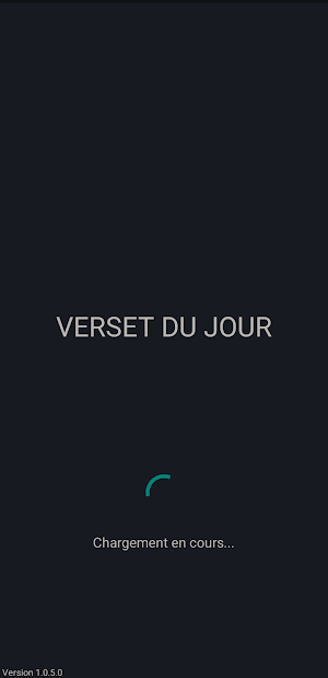 Verset biblique du jour Screenshot 0
