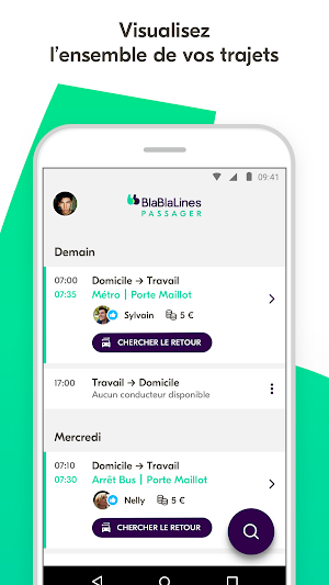 BlaBlaLines - Covoiturage Quotidien Screenshot 0