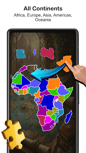 MAPAQ: Map Puzzle & Quiz Pack Screenshot 0