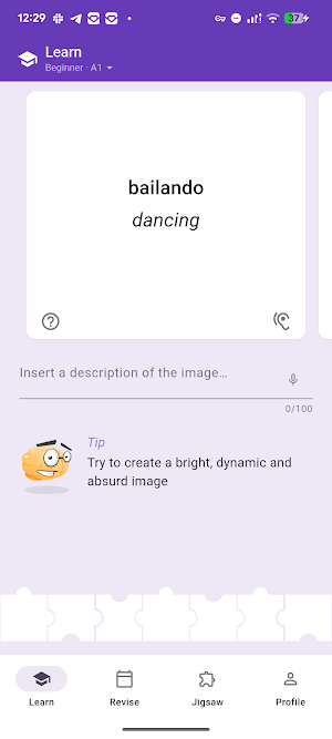 Mnemo: Spanish by Sound Screenshot 2