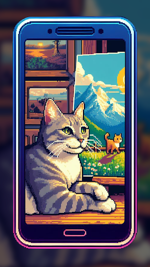 siPixel - Pixel Art Wallpaper Screenshot 0