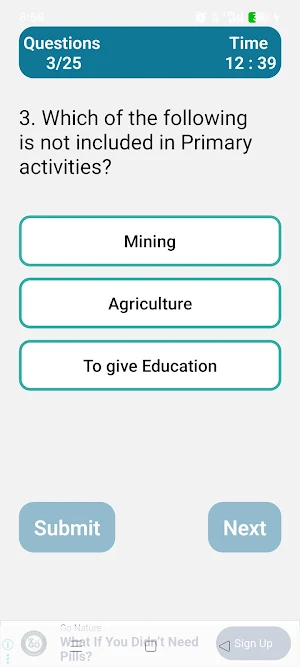 Population Quiz Screenshot 2