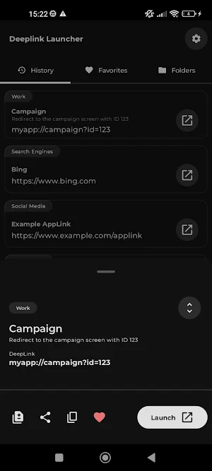 DeepLink Launcher Screenshot 3