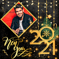Happy New Year Photo Frame 2021