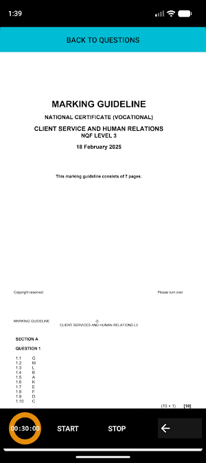 TVET NCV Client Service & Huma Screenshot 3