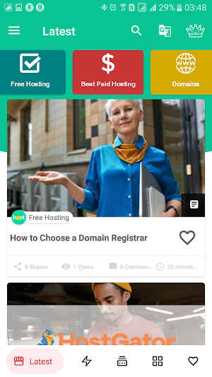 Free Web Hosting Screenshot 0
