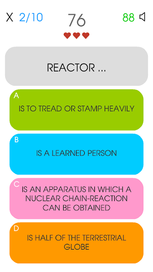 Spelling Bee Word Quiz - Free Screenshot 2