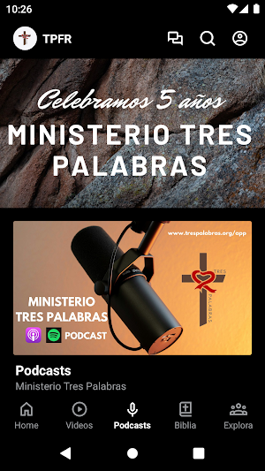 Tres Palabras Francisco Rivera Screenshot 2
