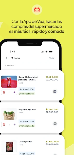 Vea: Supermercado Online Screenshot 2
