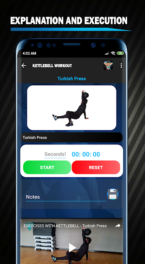 Kettlebell Workout : Kettlebells exercises Screenshot 2