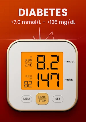 Blood Sugar - Diabetic Checker Screenshot 2