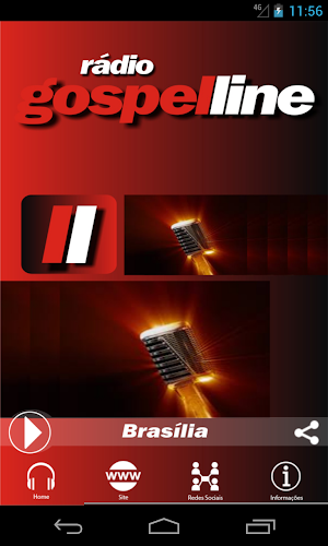 Rádio Gospel Line Screenshot 0