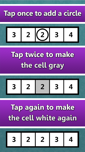 LogiBrain Hitori Screenshot 1