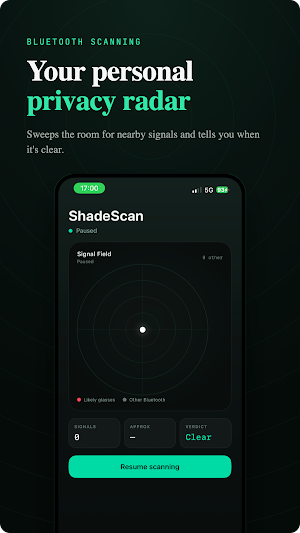 Smart Glasses Detector Scan Screenshot 3
